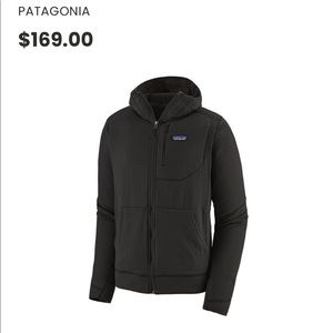 Patagonia R1 Men’s Full ZIP Hoody NWT